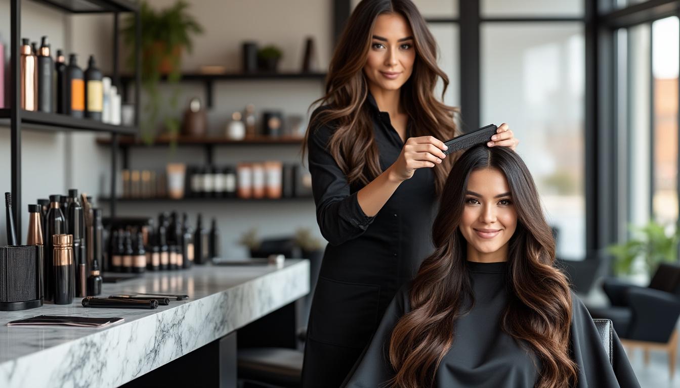 découvrez le coût d'une extension de cheveux chez le coiffeur, les différents types disponibles et nos conseils pour choisir la meilleure option selon vos besoins.