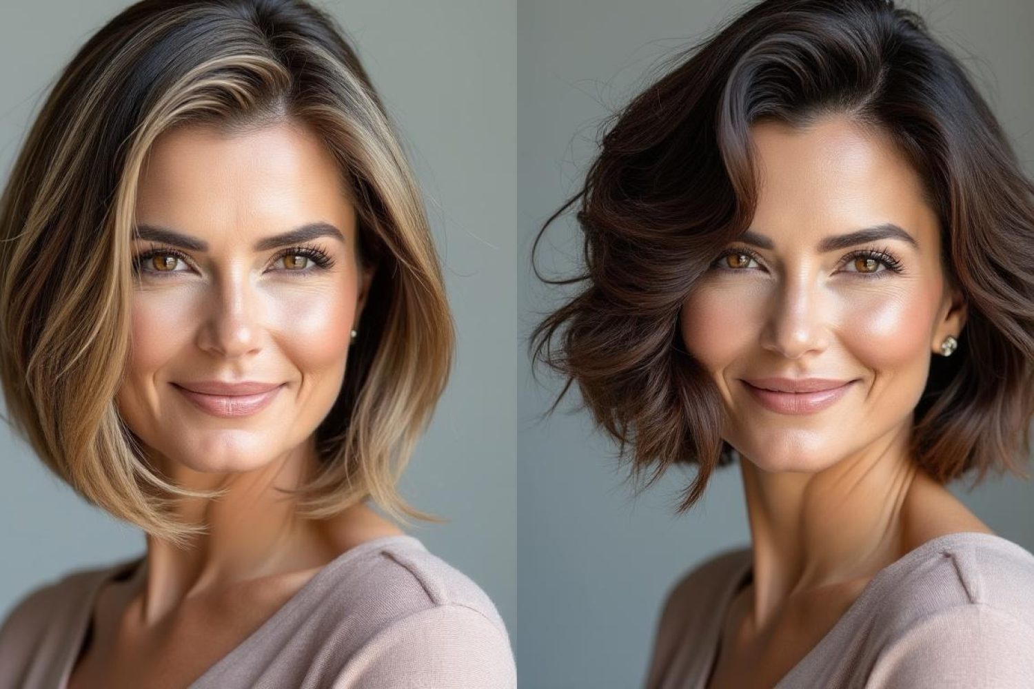 Carré court femme 50 ans : styles adaptés aux cheveux fins ou épais