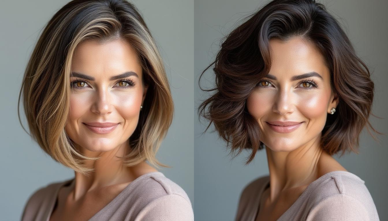 découvrez les coupes carré court idéales pour les femmes de 50 ans, adaptées aux cheveux fins ou épais, pour un style élégant et moderne.