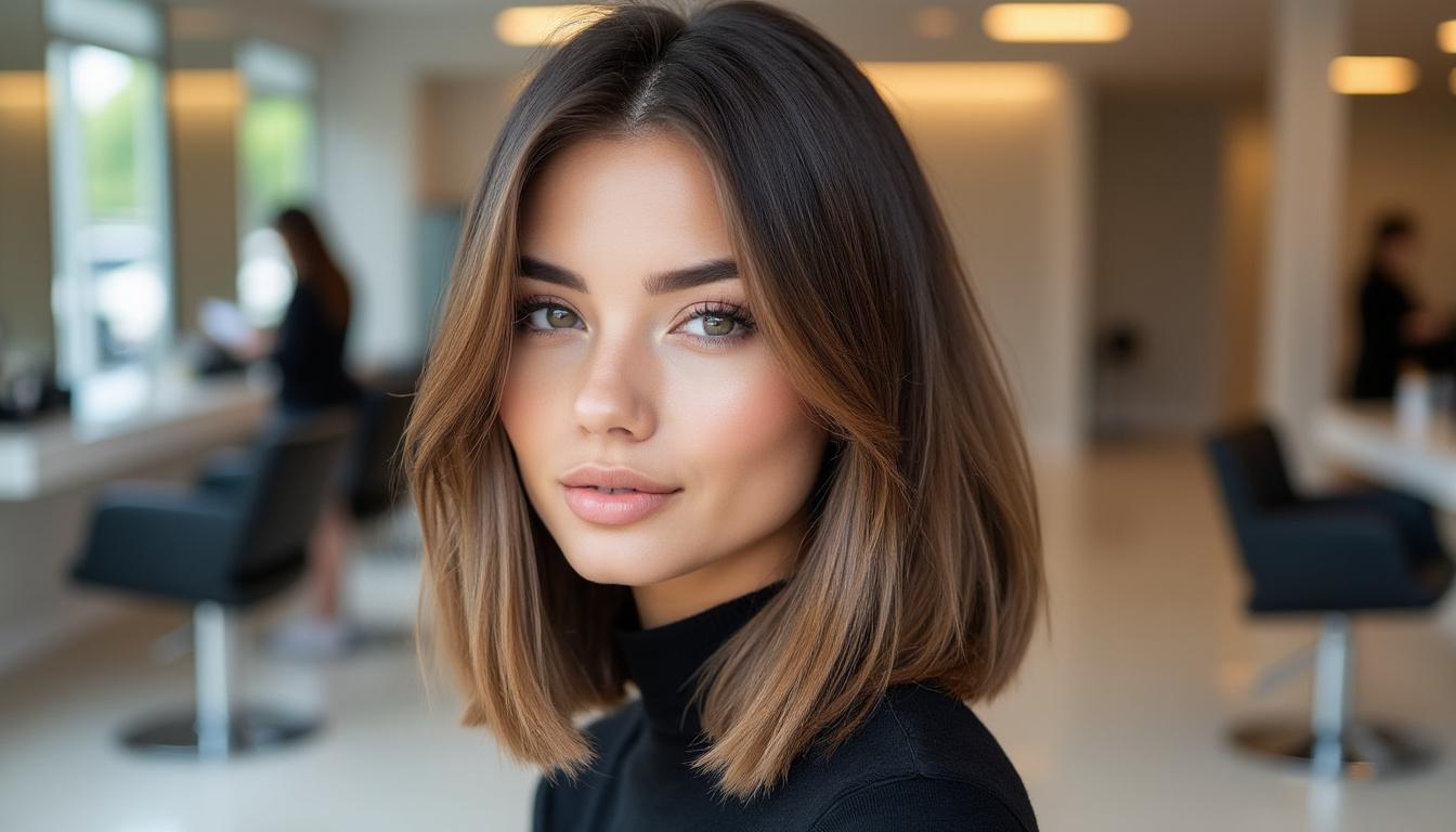 découvrez des idées tendance pour cheveux mi-longs dégradés et lisses, avec des conseils pratiques pour un entretien facile et un style impeccable au quotidien.