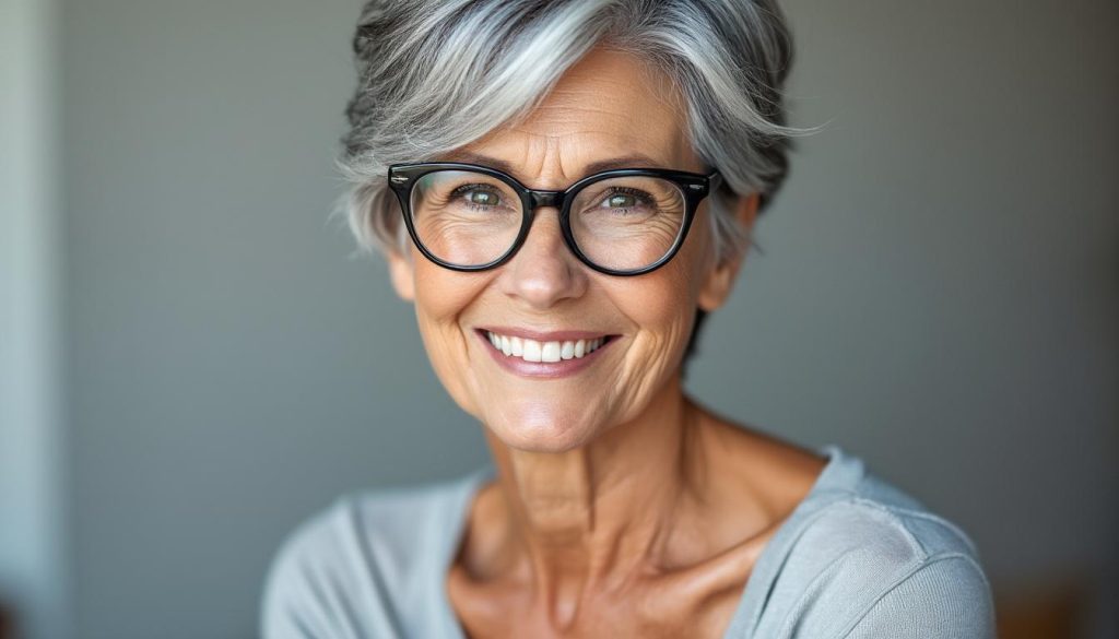 découvrez des inspirations de coupes de cheveux courts pour femmes de 70 ans portant des lunettes, ainsi que des conseils pour sublimer votre style avec élégance et modernité.