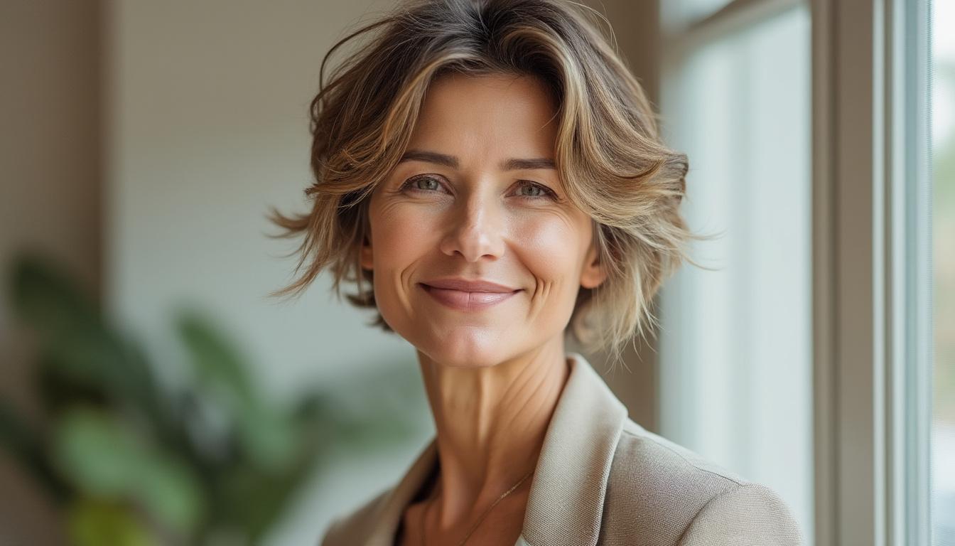 découvrez des idées et conseils pour adopter une coupe courte idéale pour les femmes de 50 ans au visage rond, ainsi que les pièges à éviter pour sublimer votre style.