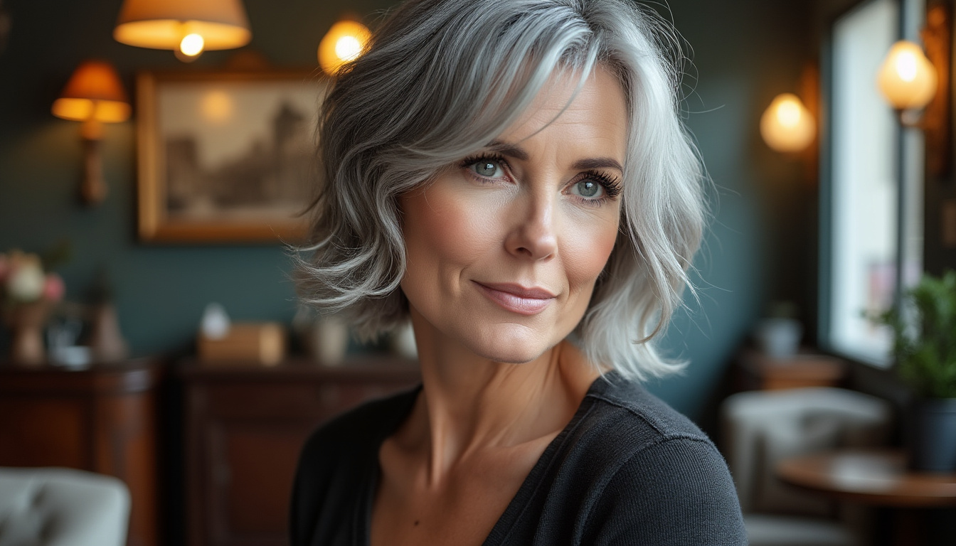 découvrez des coupes de cheveux stylées et adaptées pour les femmes de 70 ans au visage rond. conseils essentiels pour sublimer votre look avec des styles flatteurs et élégants.