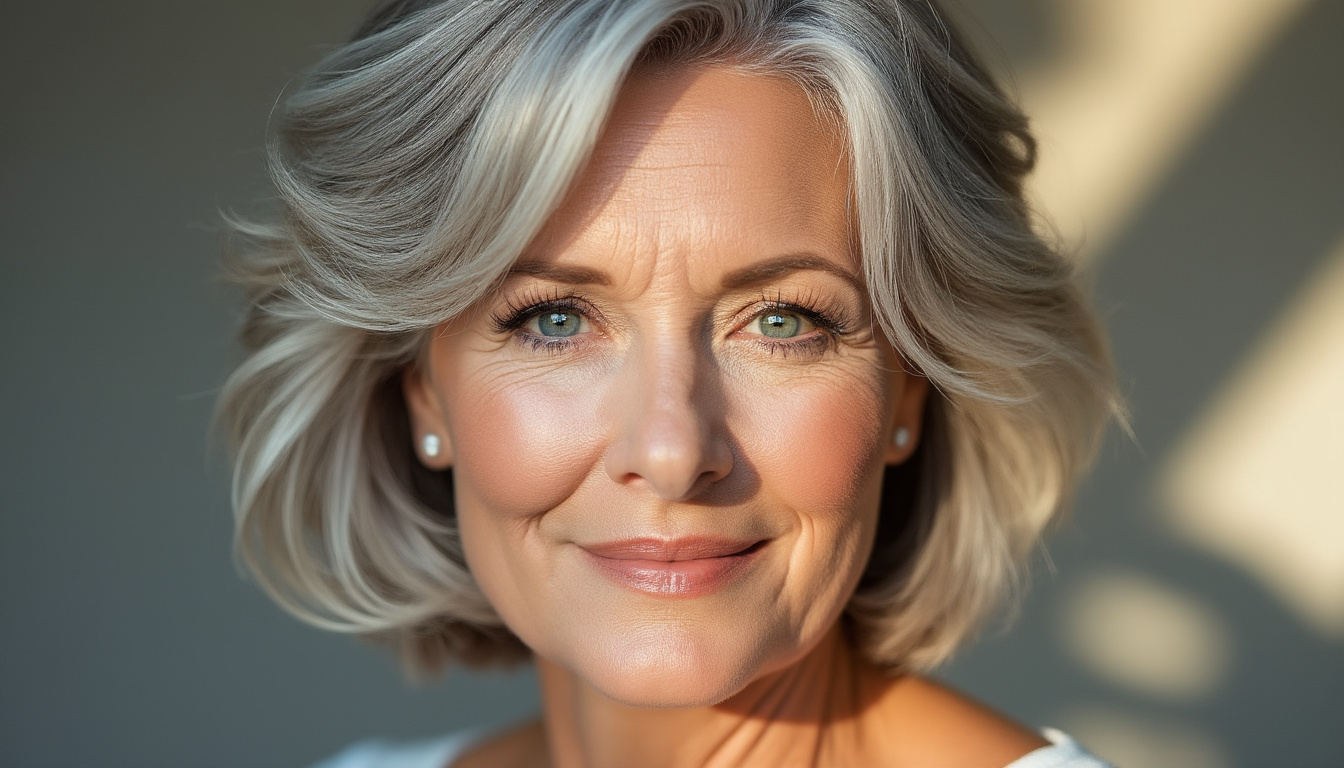 découvrez des coupes de cheveux flatteuses pour femmes de 70 ans au visage rond, avec des styles élégants et des conseils essentiels pour sublimer votre beauté naturelle.