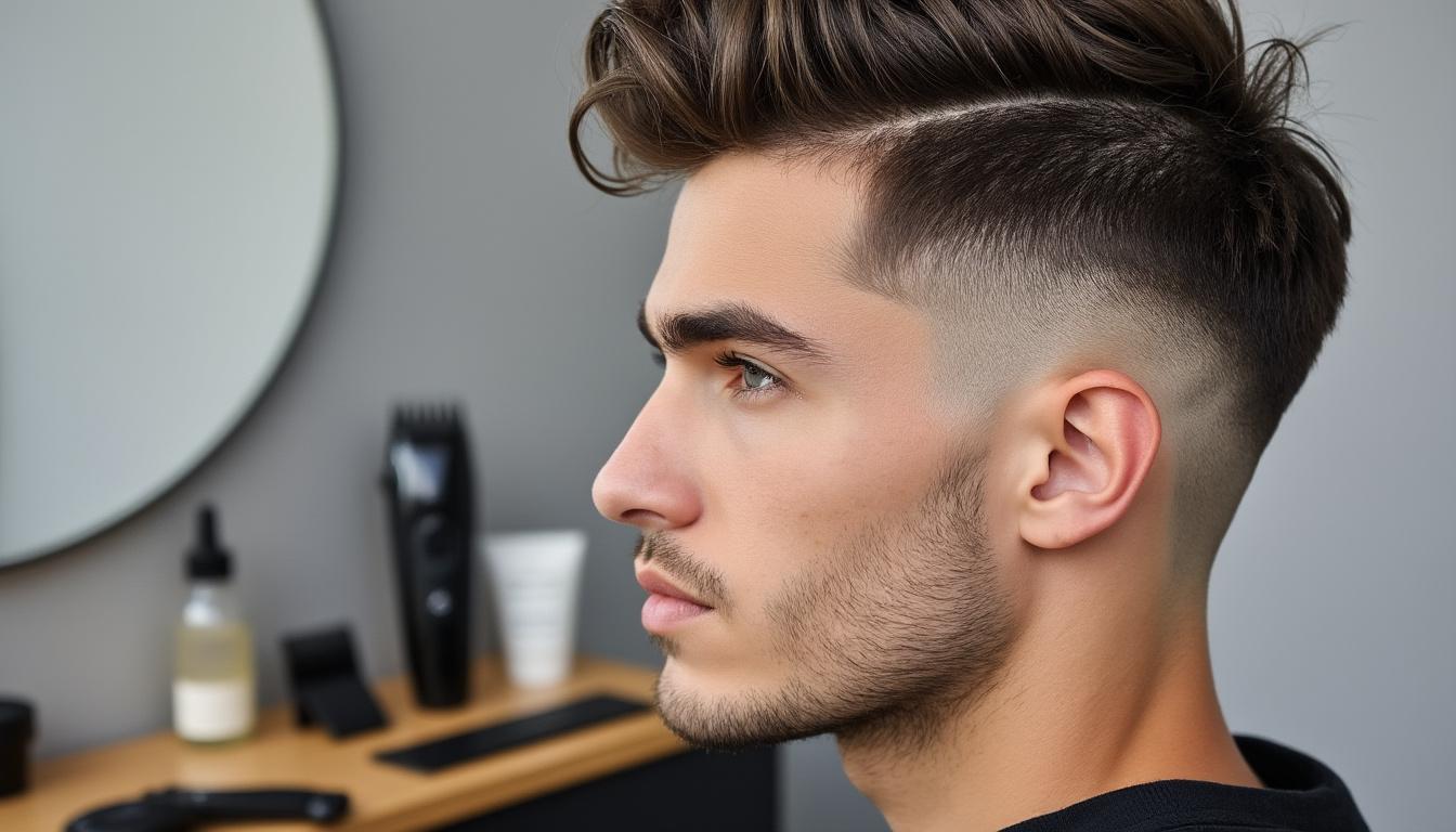 découvrez les styles tendance du dégradé bas court pour homme, avec des conseils d'entretien et des astuces de coiffage pour un look impeccable au quotidien.
