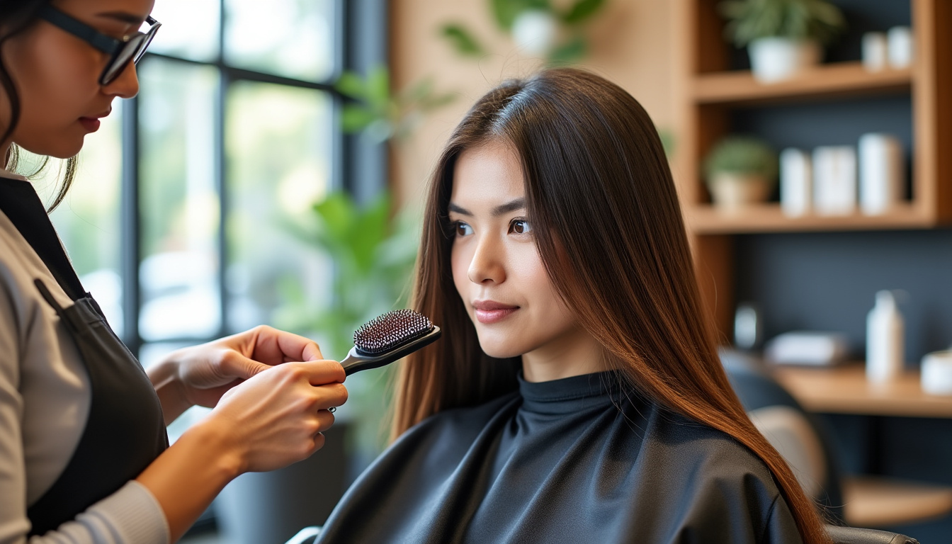 découvrez le prix moyen d'un lissage à la kératine chez le coiffeur, les facteurs qui influencent le coût et les conseils pour choisir le meilleur salon.