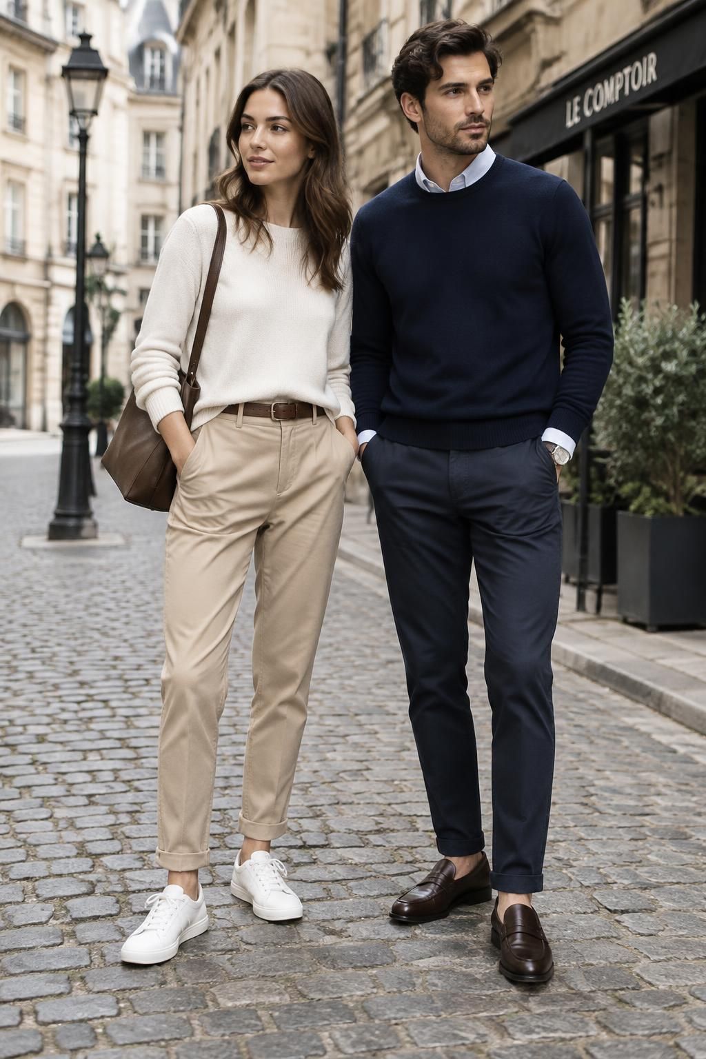 découvrez quelles chaussures porter avec un chino homme ou femme : des associations élégantes et faciles à adopter selon la couleur de votre pantalon.